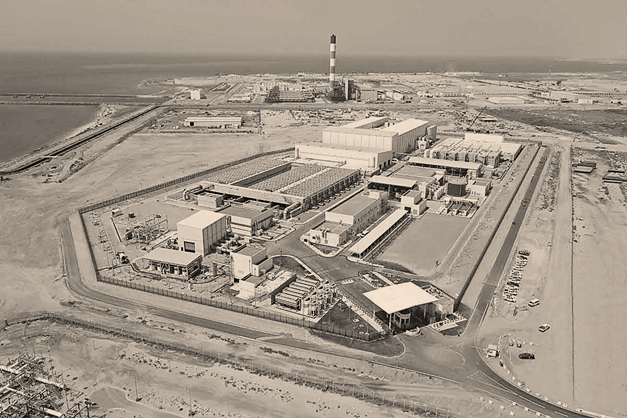 Shuqaiq 3 a Desalination Plant, on the Red Sea Coast of Saudi Arabia